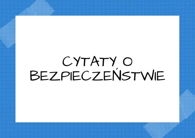 Bezpieczna jazda cytaty