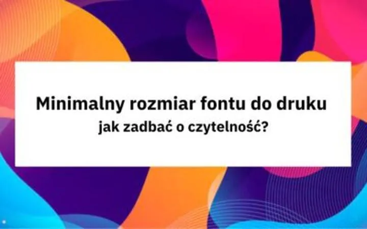 Czytelność fontów w książkach