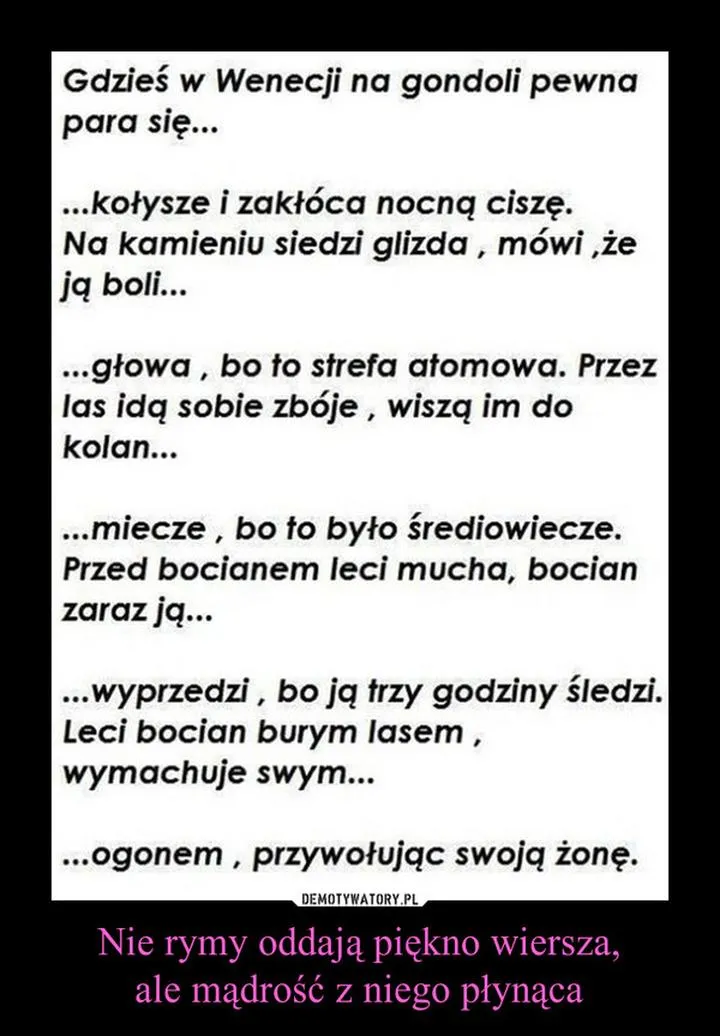 Mądrość w poezji