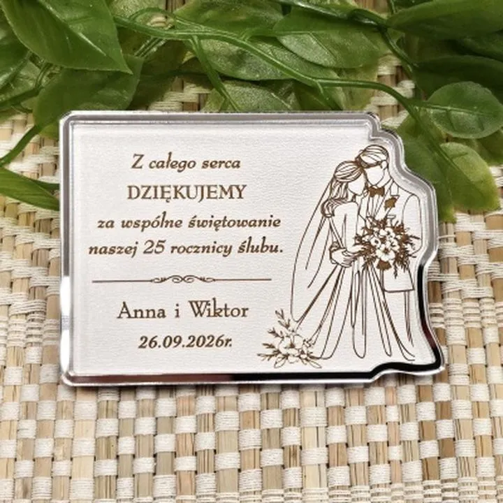 Srebrne gody jako symbol miłości