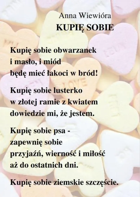 Wybór wiersza na konkurs